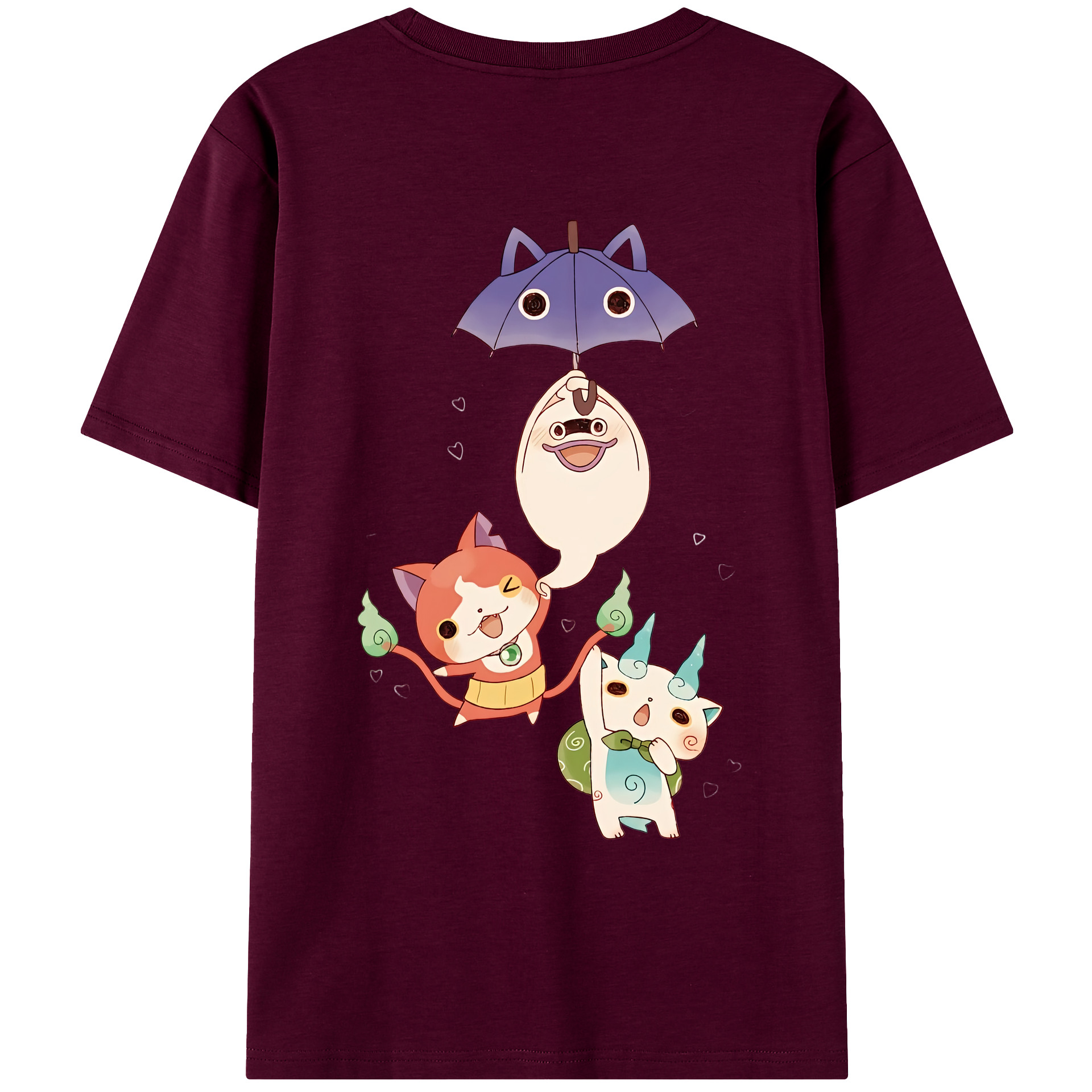 （画像用） 妖怪ウォッチ Yo-kai Watch レディース半袖Tシャツ(バックプリント)